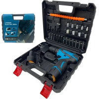 Шуруповерт з двома акумуляторами 12В в зручному кейсі – Надійний інструмент для тривалих робіт